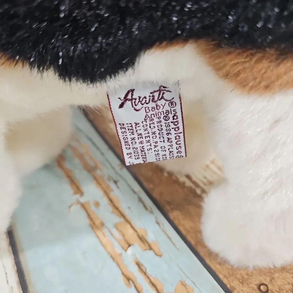 Vintage 1986 Applause Avanti Baby Animals RARE Merry Christmas Beagle Pup NOS
